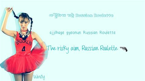  russian roulette red velvet lyrics/irm/modelle/super cordelia 3